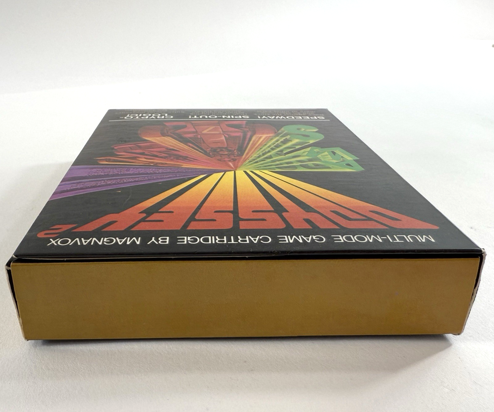 Speedway! Spin-out! Crypto-logic! (Magnavox Odyssey 2, 1978) Game Box Manual