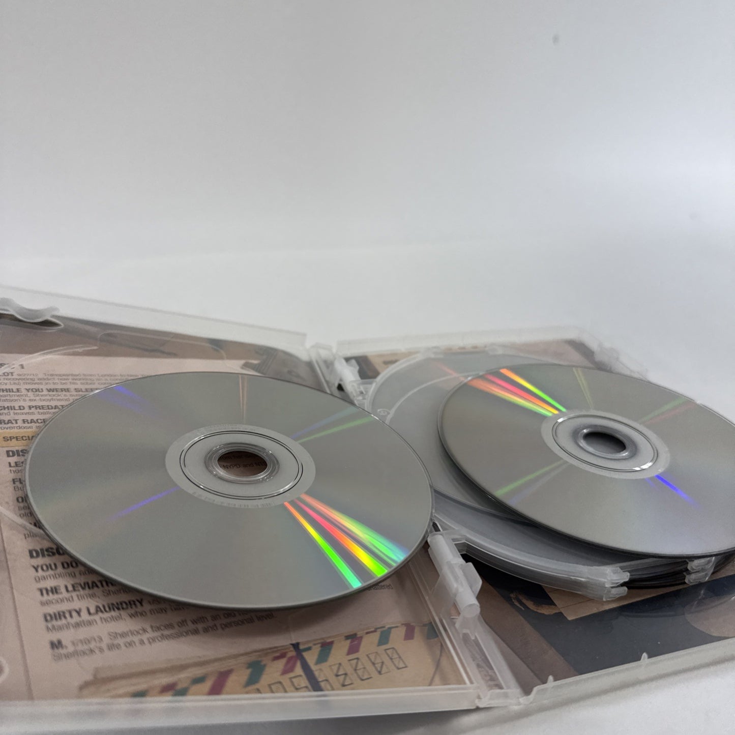 Elementary: Seasons 1-3 (DVD, 2015, 18-Disc Set) Tested and Working