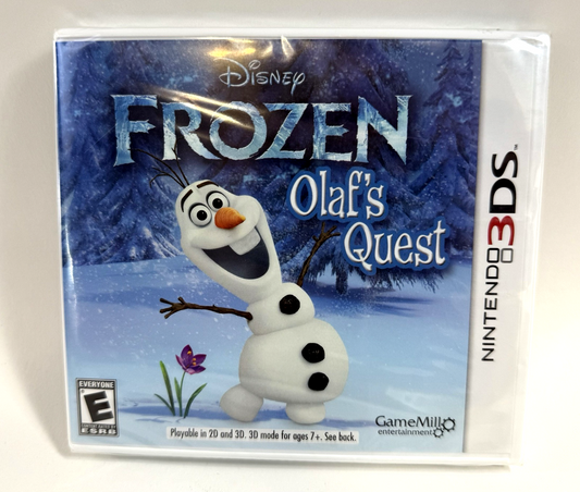 Disney Frozen: Olaf's Quest (Nintendo 3DS, 2013) - New, Factory Sealed