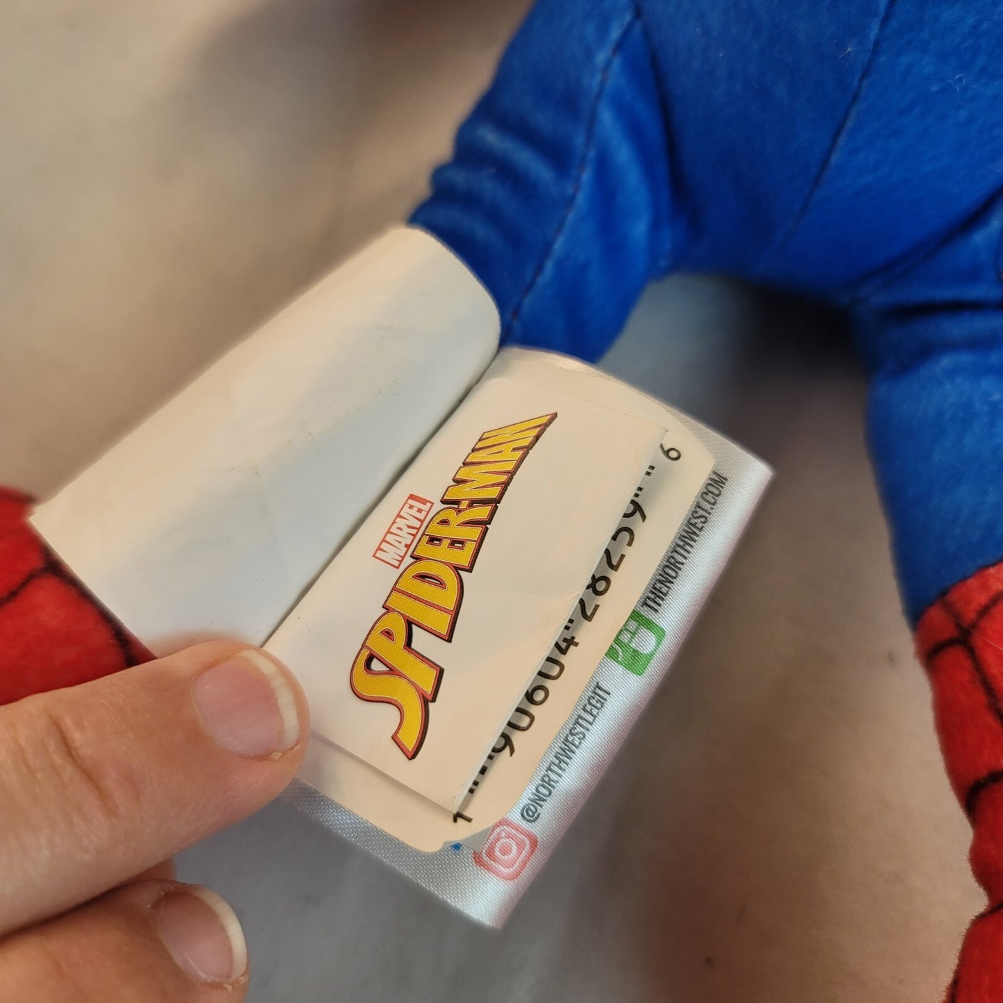 Marvel Spider-Man Plush , The Northwest Company 2021, 15in.