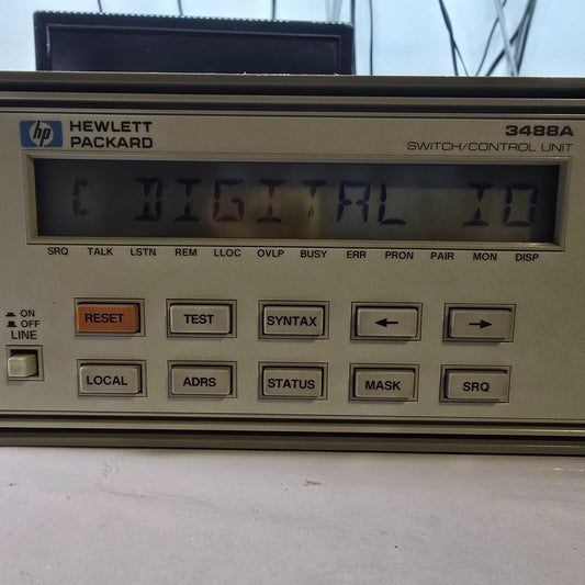 HP Agilent 44474A Digital Input/Output Switch Module - Tested and Working (1155)