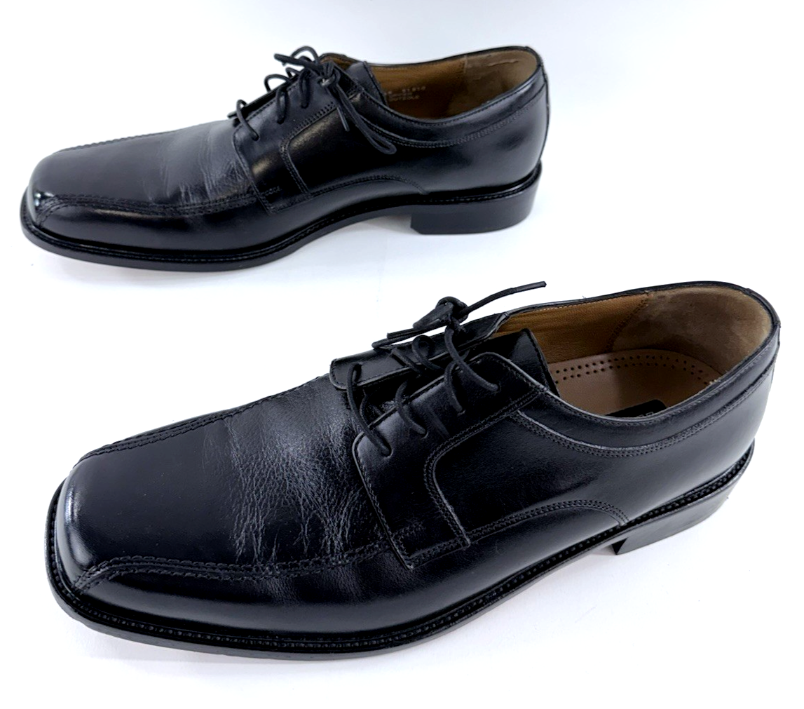 Bostonian Black Leather Men’s Oxford Shoes Size 13 D with Original Box