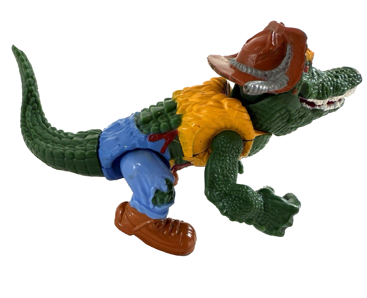Playmates Toys 1989 Teenage Mutant Ninja Turtles 4.5" Leatherhead Action Figure