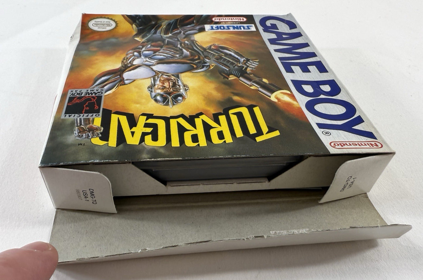 Turrican (Nintendo GameBoy, 1991) Game Box Manual Inserts - Tested and Working