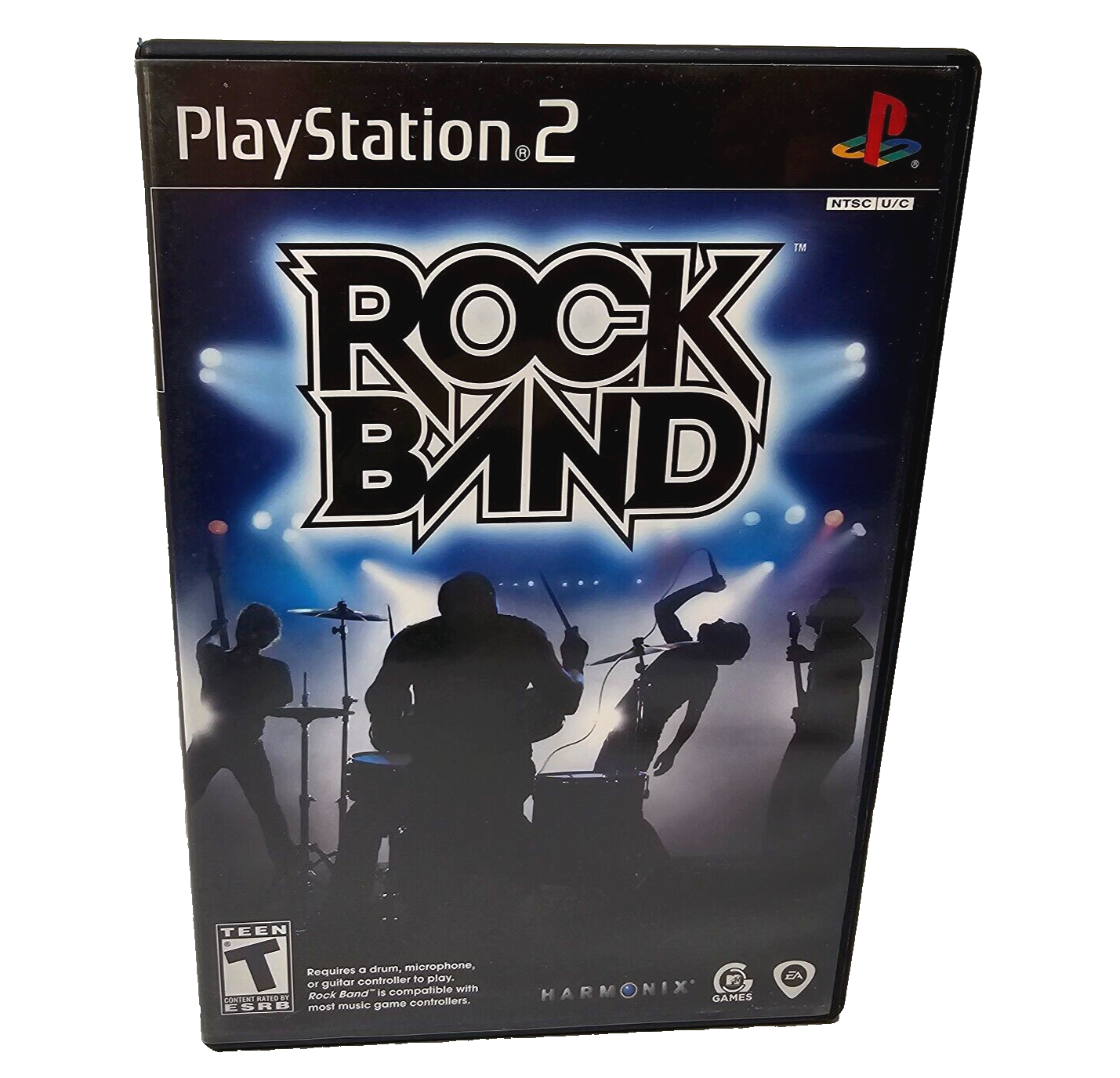Rock Band (Sony PlayStation 2, 2007) Case Game Manual - Complete and Tested