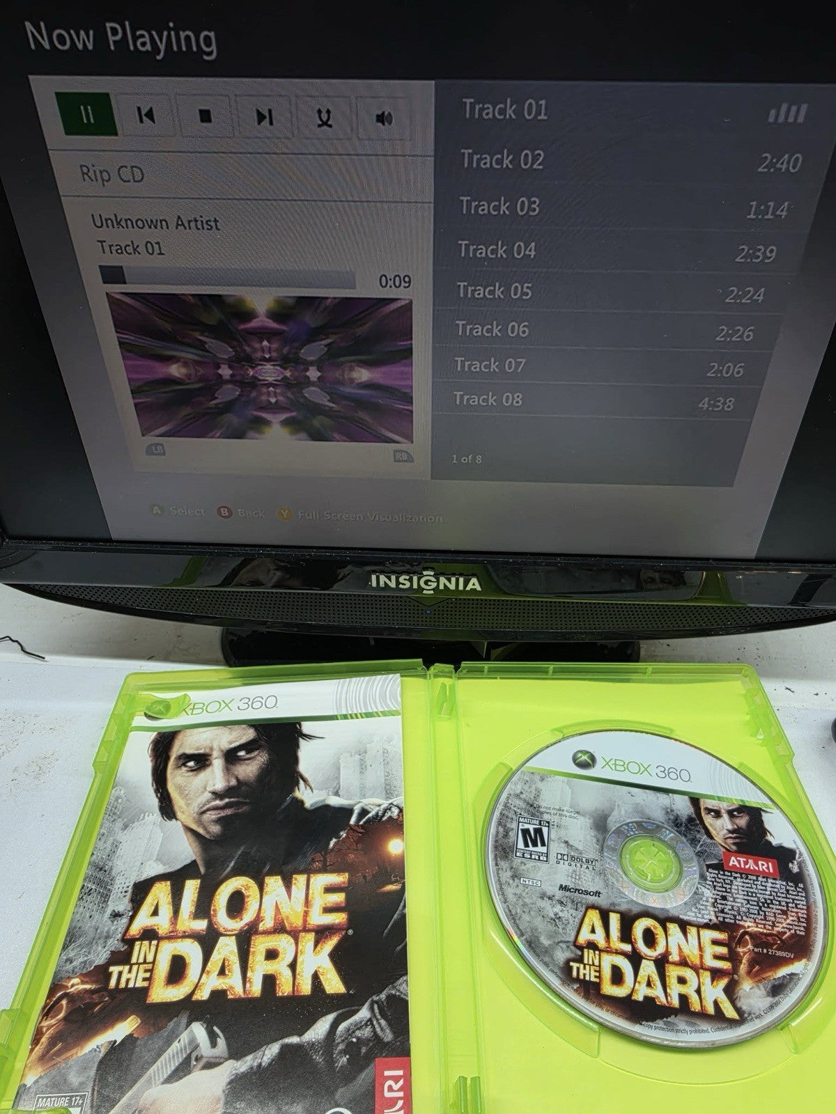 Alone in the Dark Soundtrack Ed. (Xbox 360, 2008) Discs, Case, Manual - Tested