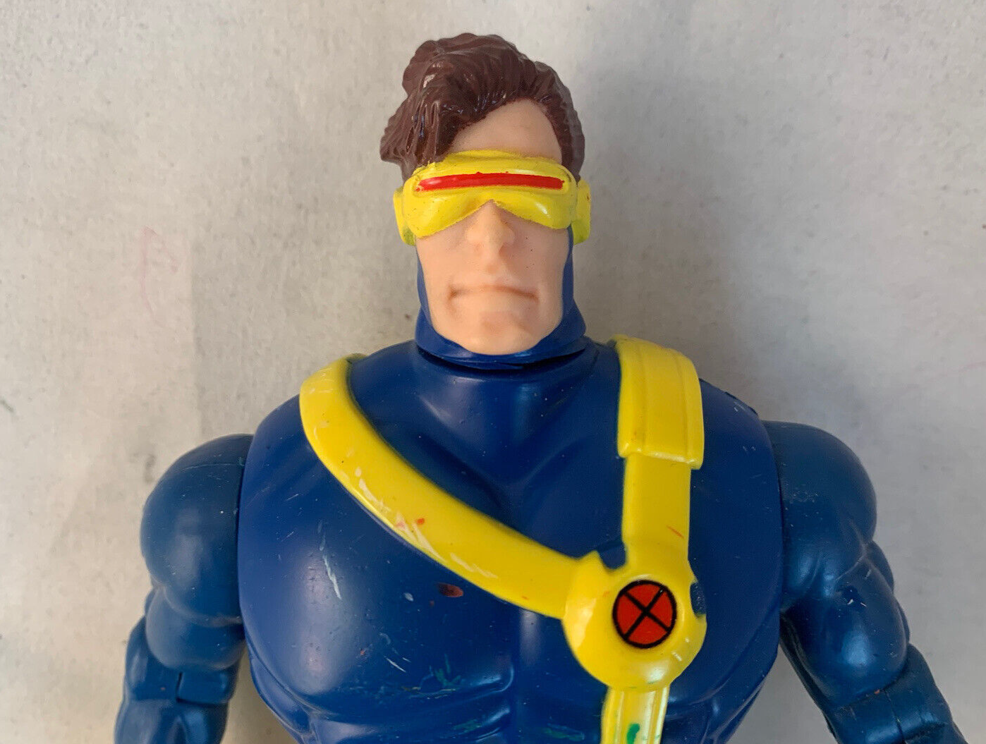 ToyBiz 1993 Marvel X-Men Cyclops Deluxe 10" Loose Action Figure