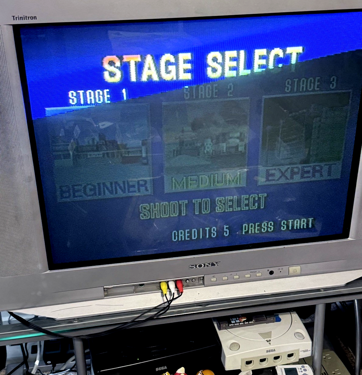 Virtua Cop (JP Sega Saturn, 1995) Game and Manual - Tested and Working