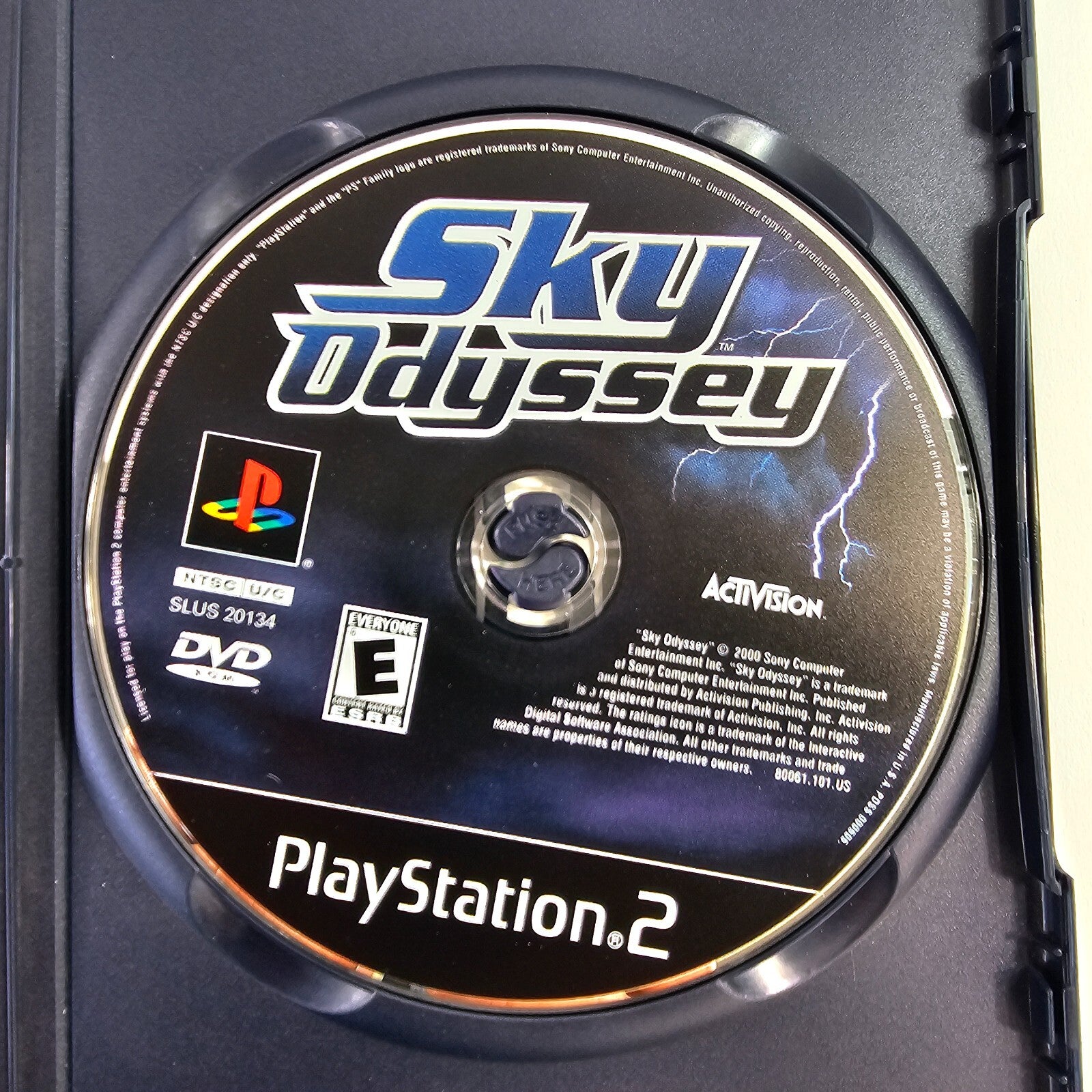 Sky Odyssey (Sony PlayStation 2, 2000) Game, Case, Manual - Tested