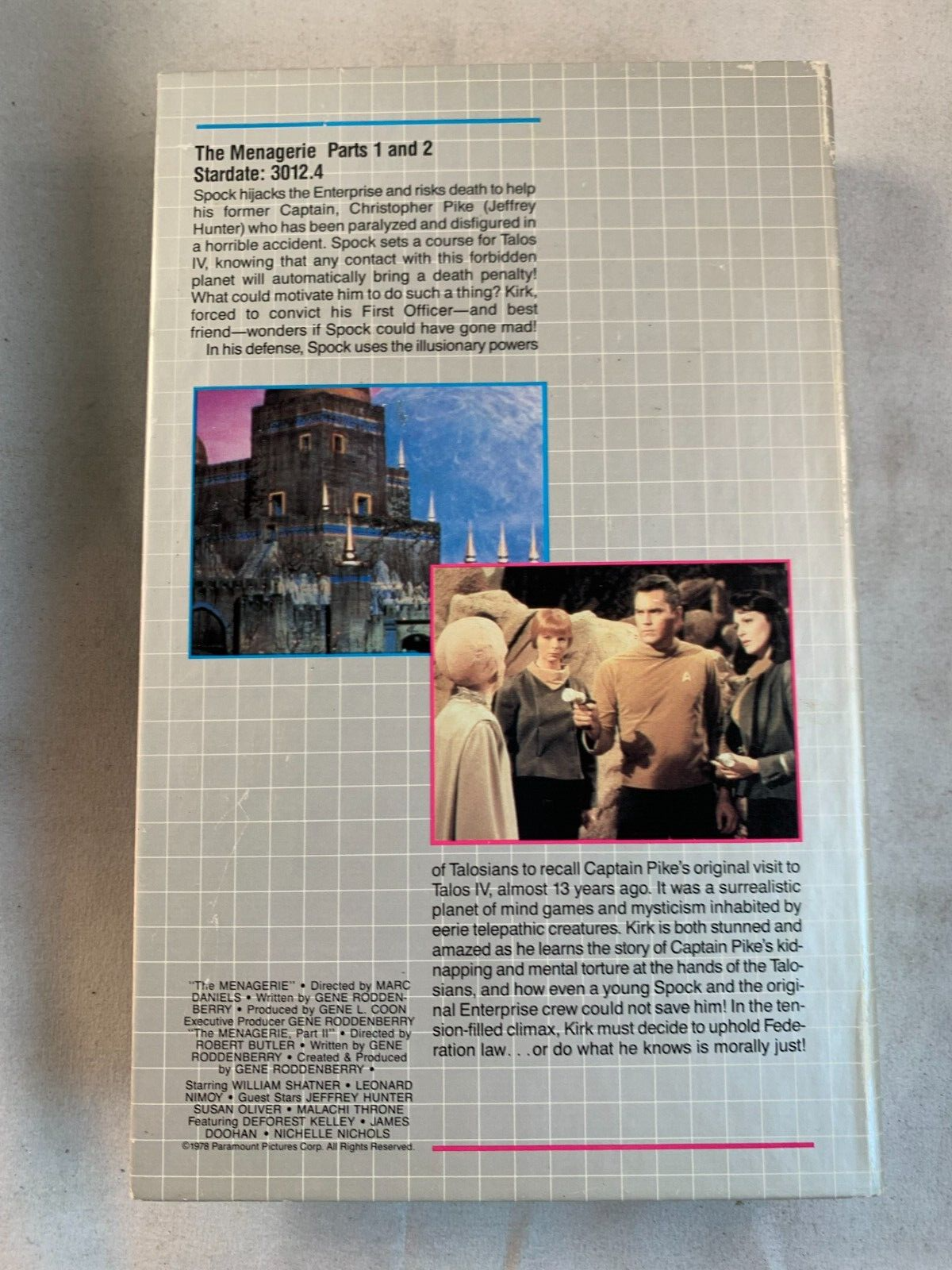 Star Trek The Collector's Edition VHS Lot of 4