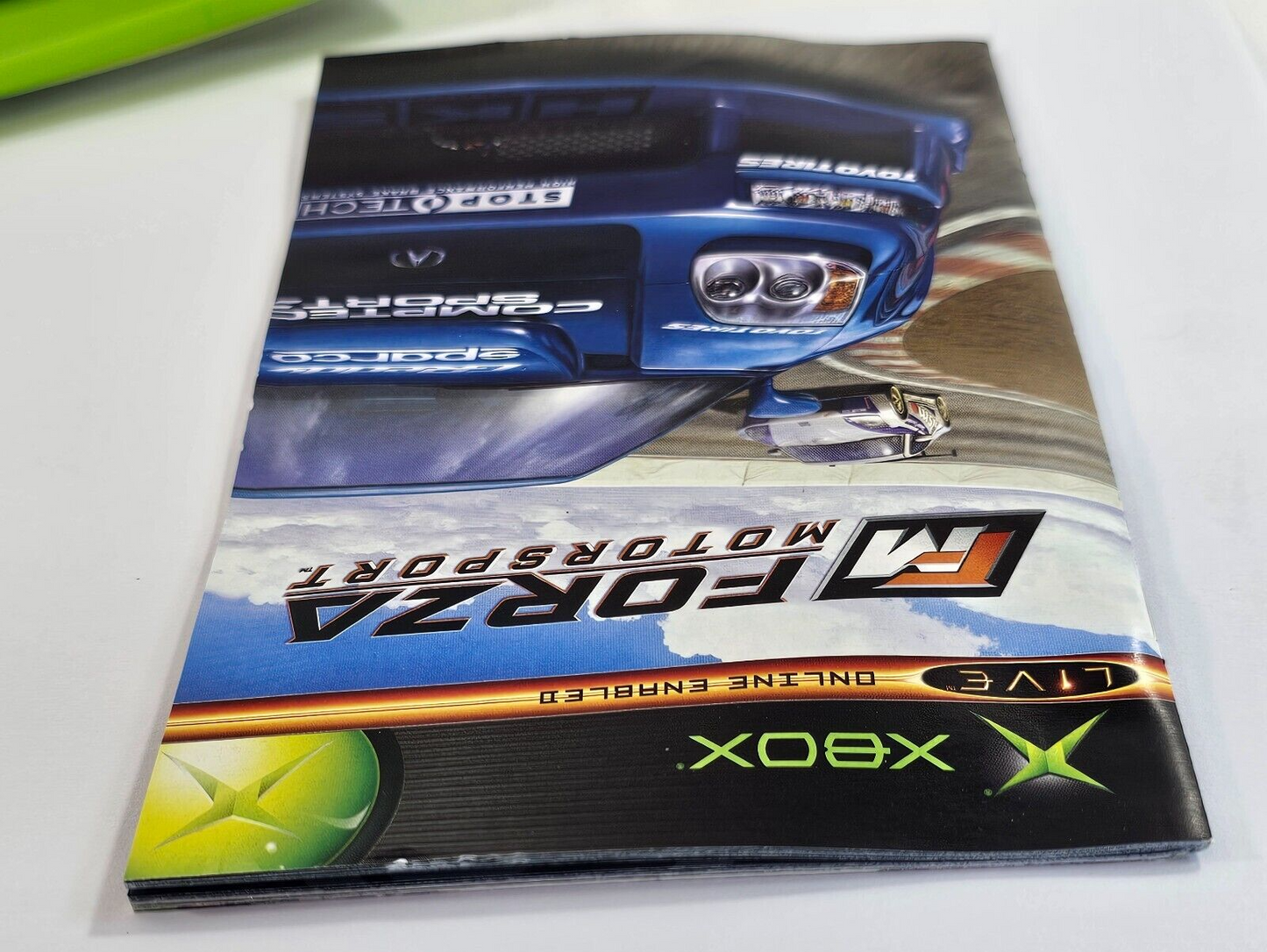 Forza Motorsport (Microsoft Xbox, 2005) Game Case Manual Insert - Tested