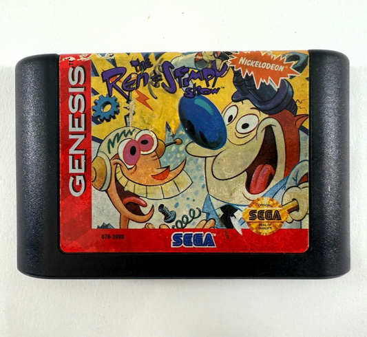 Ren & Stimpy Show Presents: Stimpy's Invention (Sega Genesis, 1993) Game Only