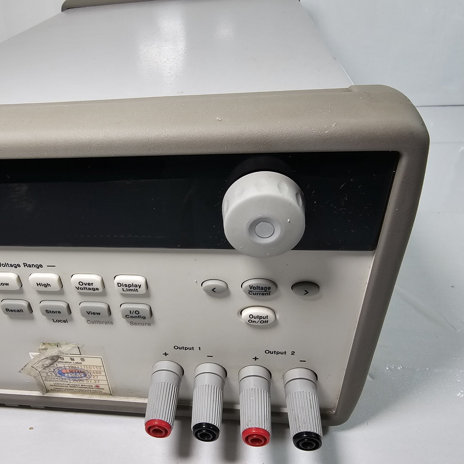 Agilent E3648A Dual Output DC Power Supply 0-8V,5A/0-20V,2.5A - Tested - 2488