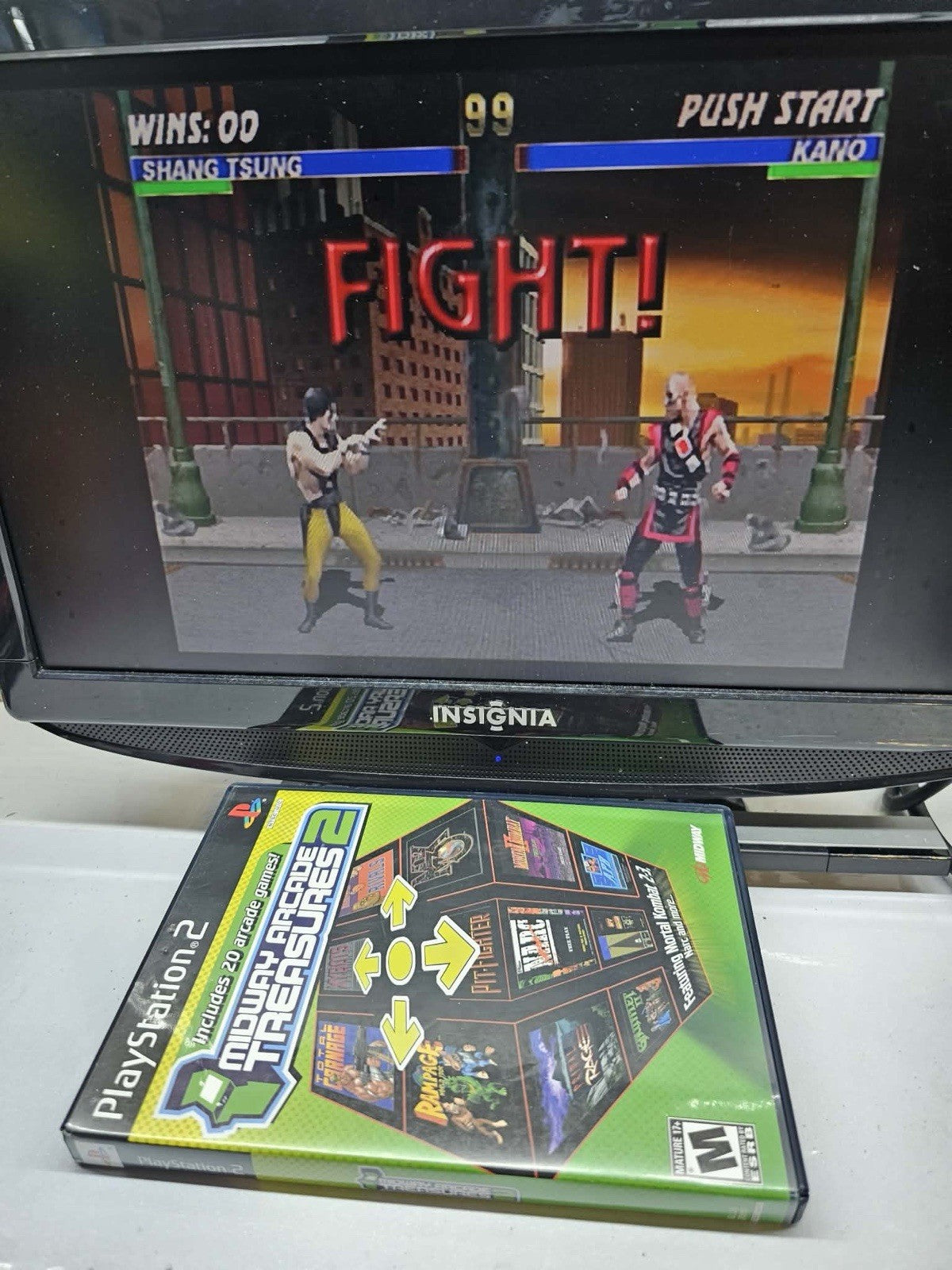Midway Arcade Treasures 2 (PlayStation 2, 2004) Game Case Manual Registration