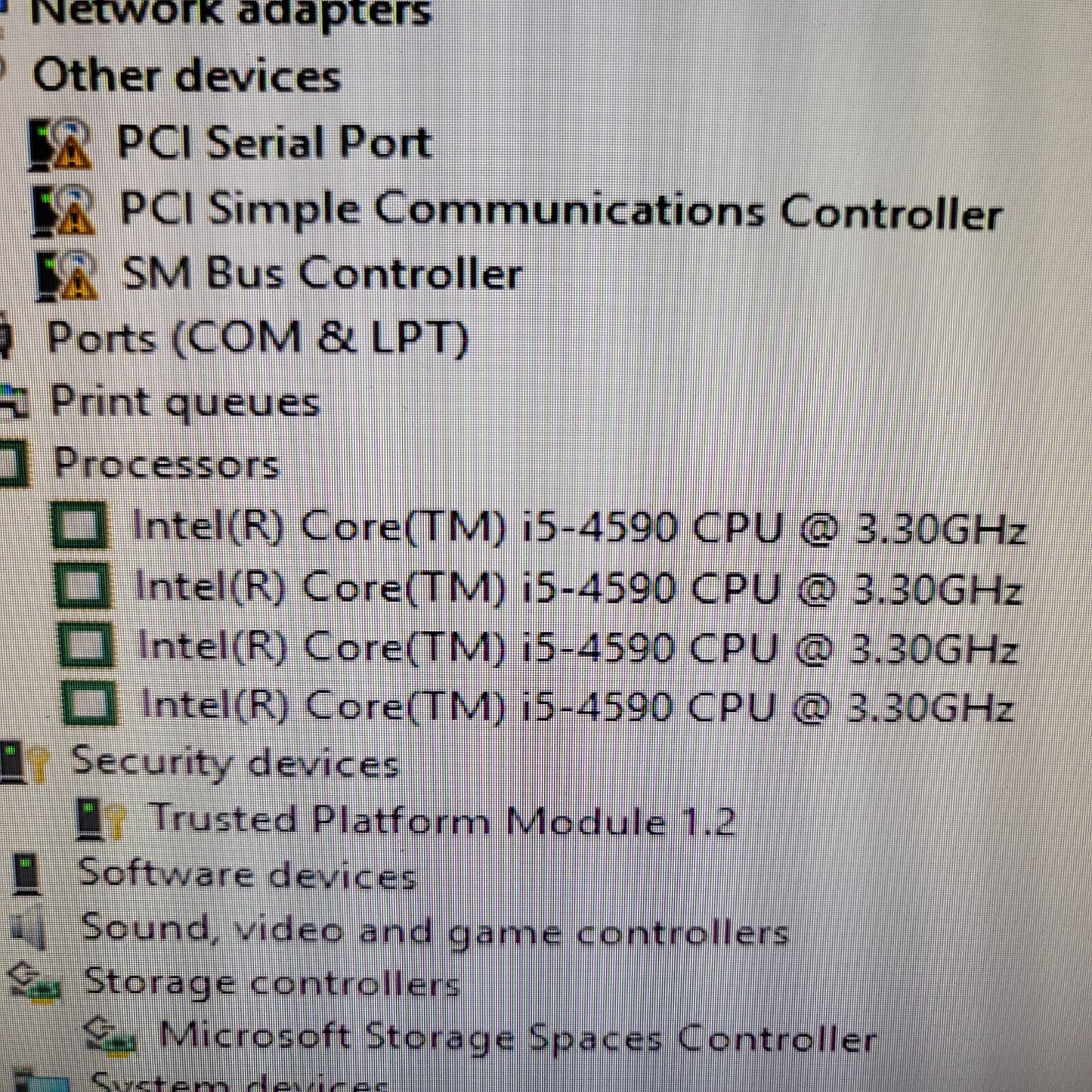 HP Z230 Tower Workstation Intel Core i5-4590 3.30GHz 8GB RAM