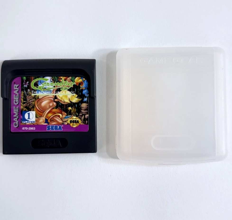 Greendog: The Beached Surfer Dude (Sega Game Gear, 1993) Game Cartridge - Tested