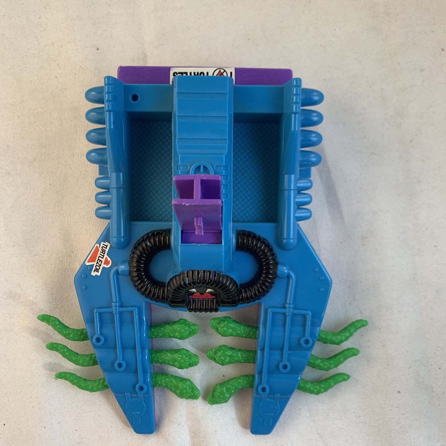 1989 Teenage Mutant Ninja Turtles Footski, Rat King Vehicle Toy