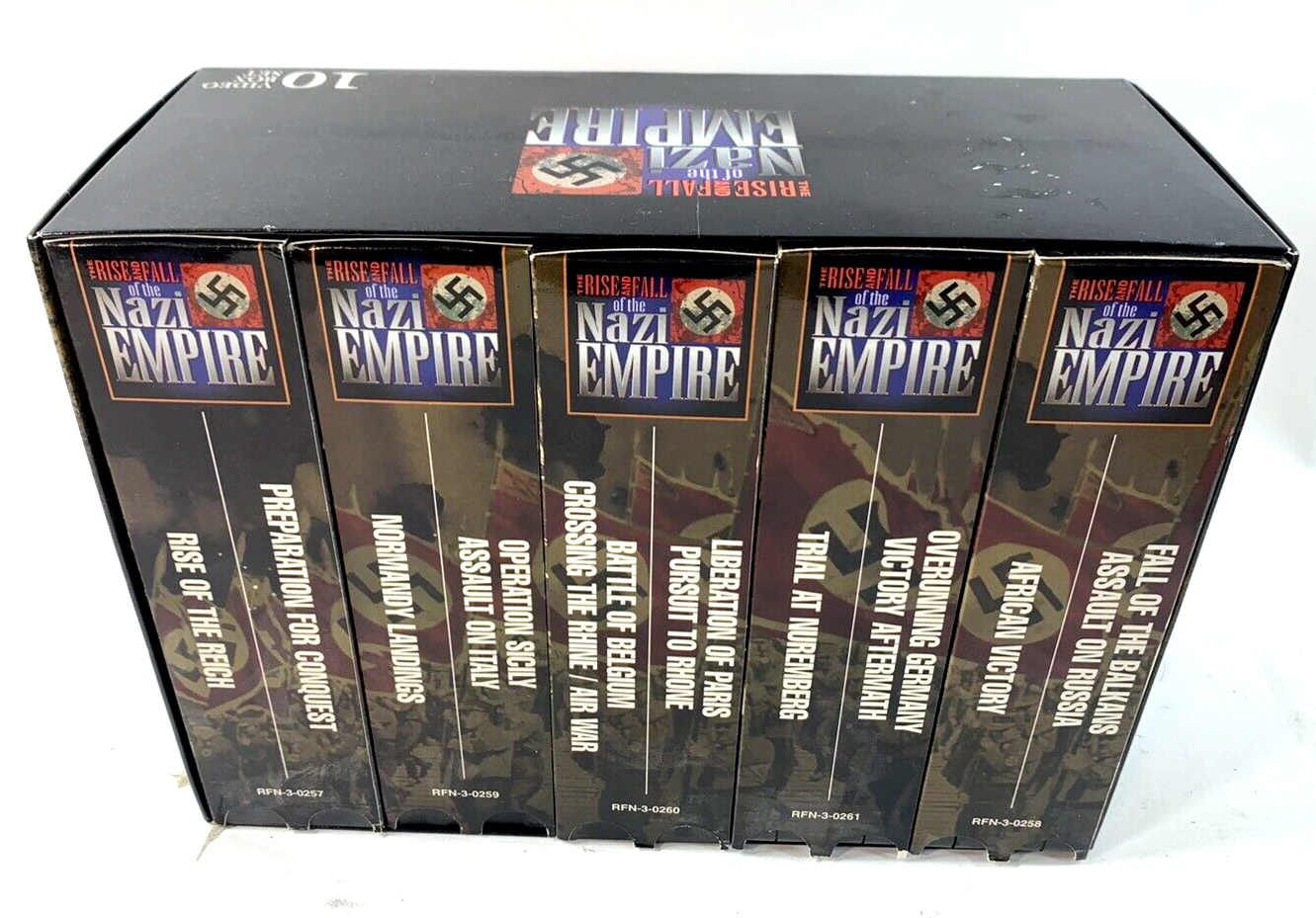 Rise And Fall Of The Nazi Empire (4 Military VHS box sets) Warbirds of WWII +2