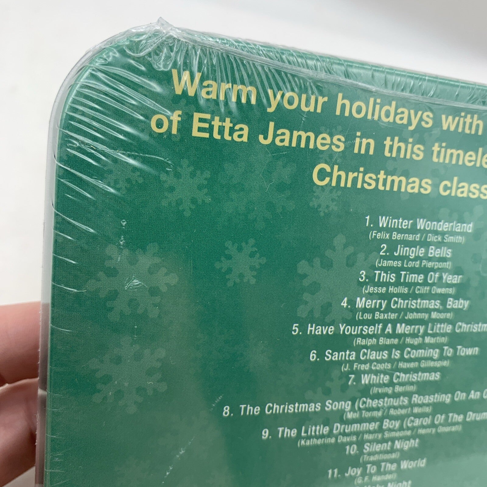 12 Songs of Christmas by Etta James (CD, Jun-2013, RCA) Tin Case - New