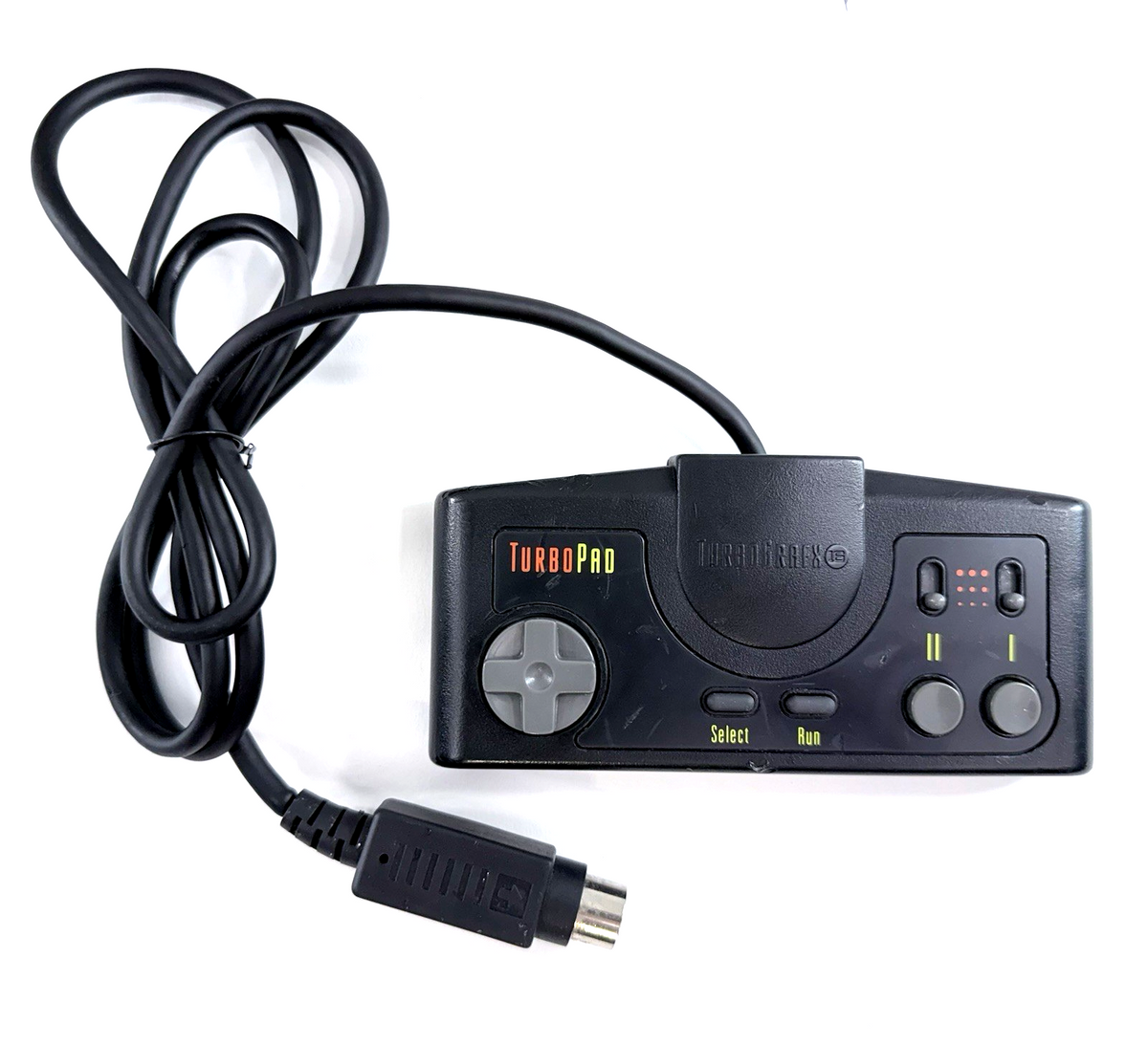 NEC TurboGrafx-16 HES-TGX-01 Console with TurboPad and Cables - Tested & Cleaned