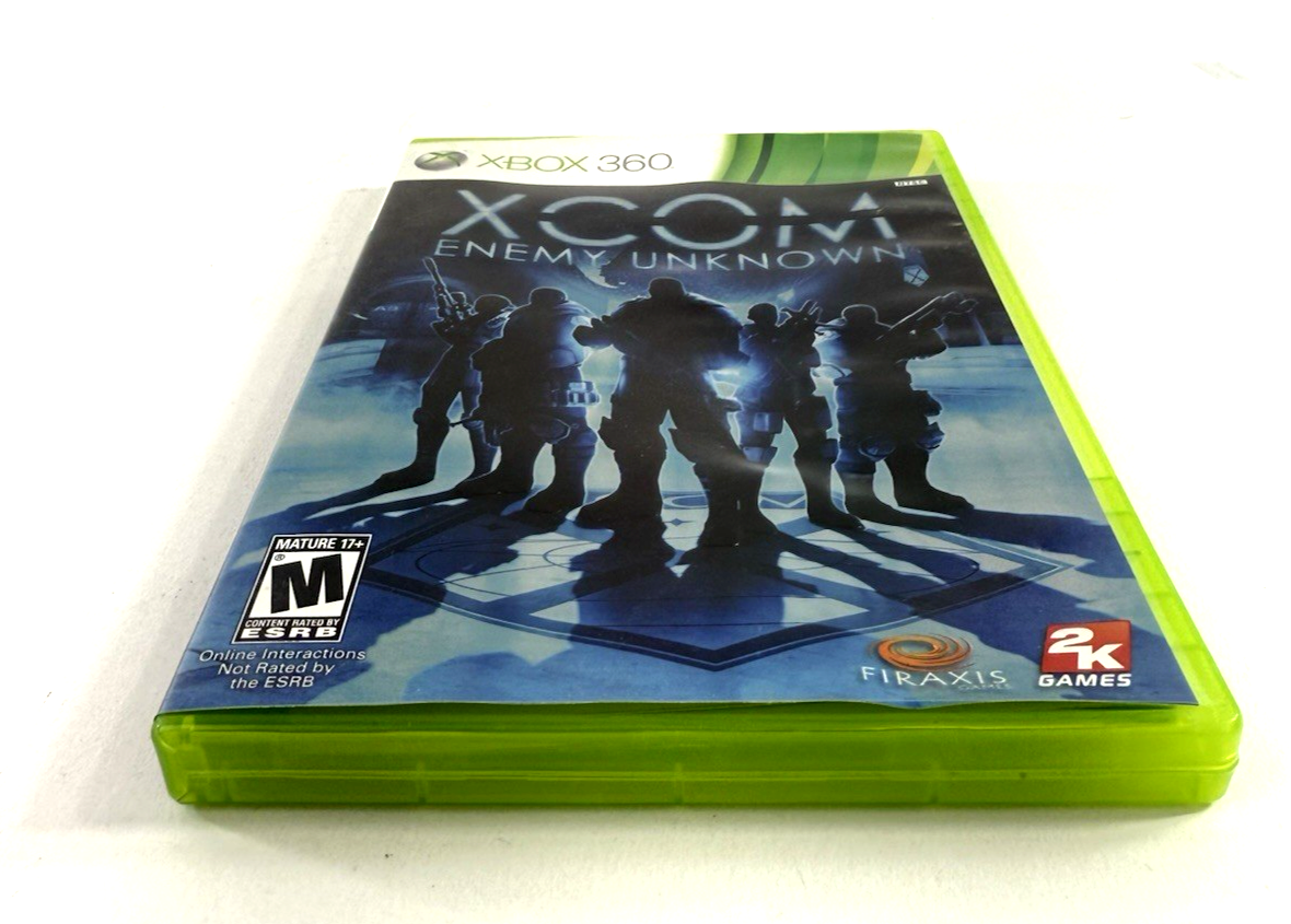 X-Com: Enemy Unknown (Microsoft Xbox 360, 2012) Game Case Manual Insert - Tested