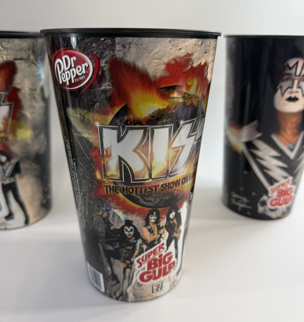 7-Eleven 2010 KISS Super Big Gulp Cups - Complete Set of 4