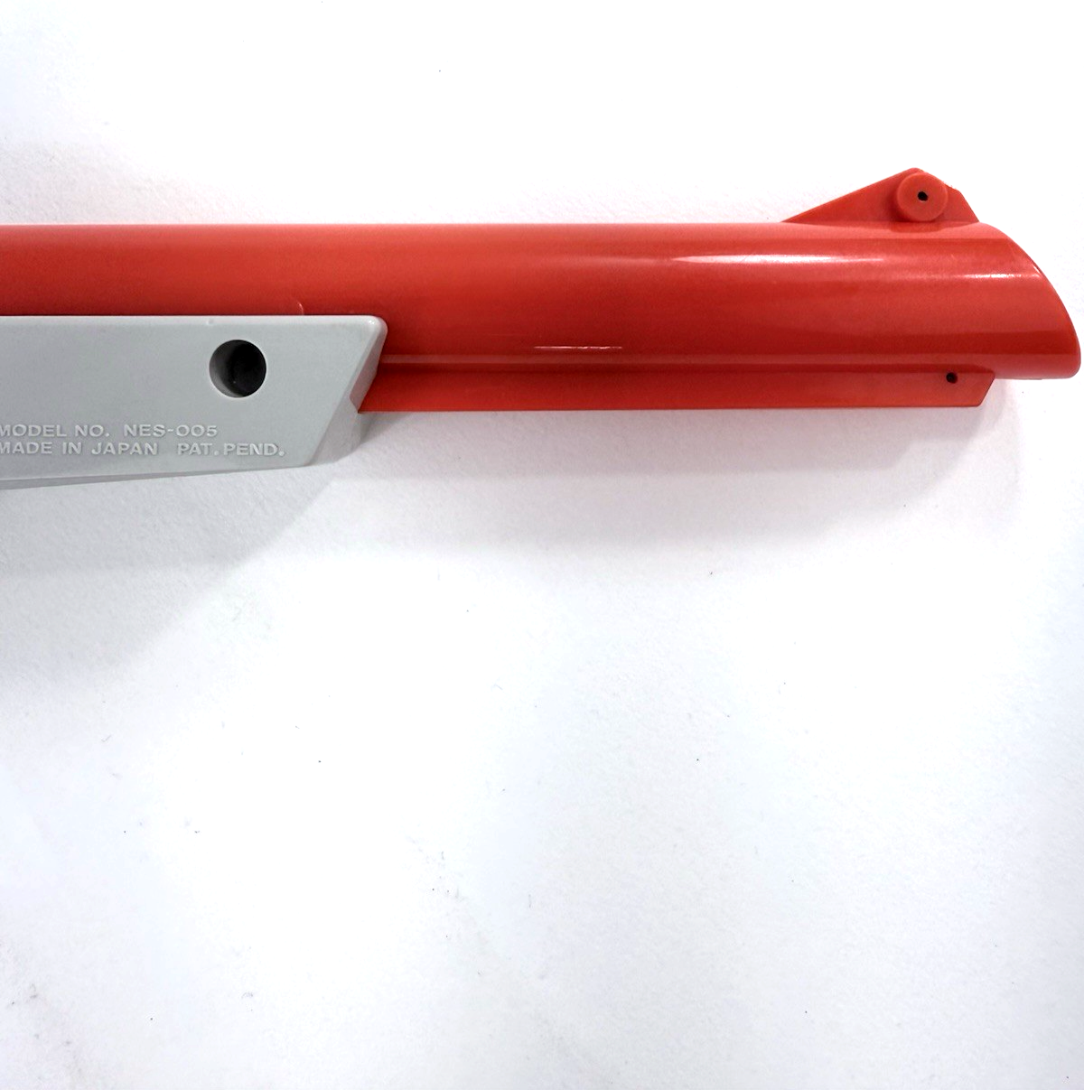 Nintendo Zapper 1985 Orange Light Gun Controller NES-005 - Tested and Working