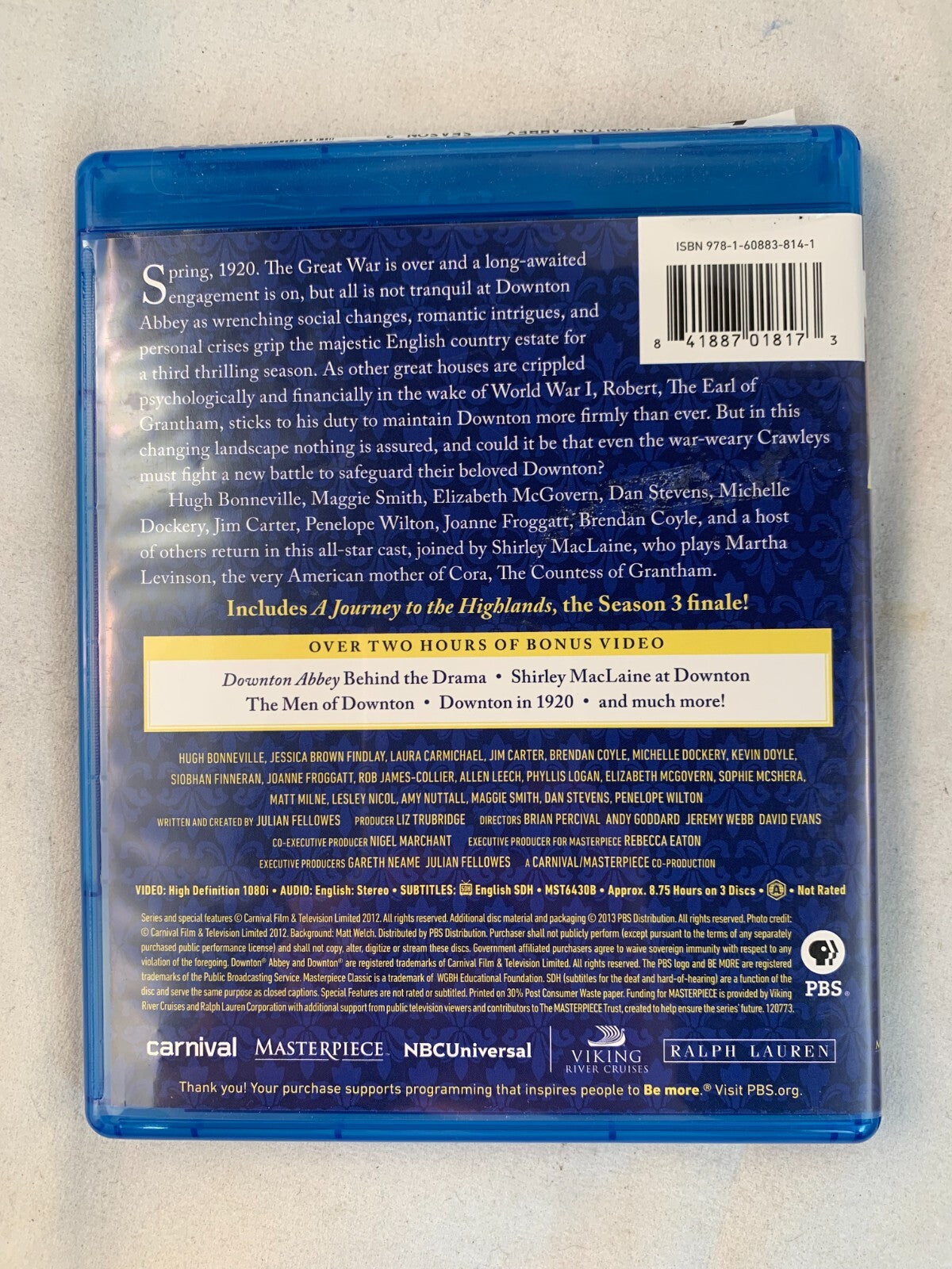 Downton Abbey: Season 3 4 5 (Blu-ray Disc bundle)