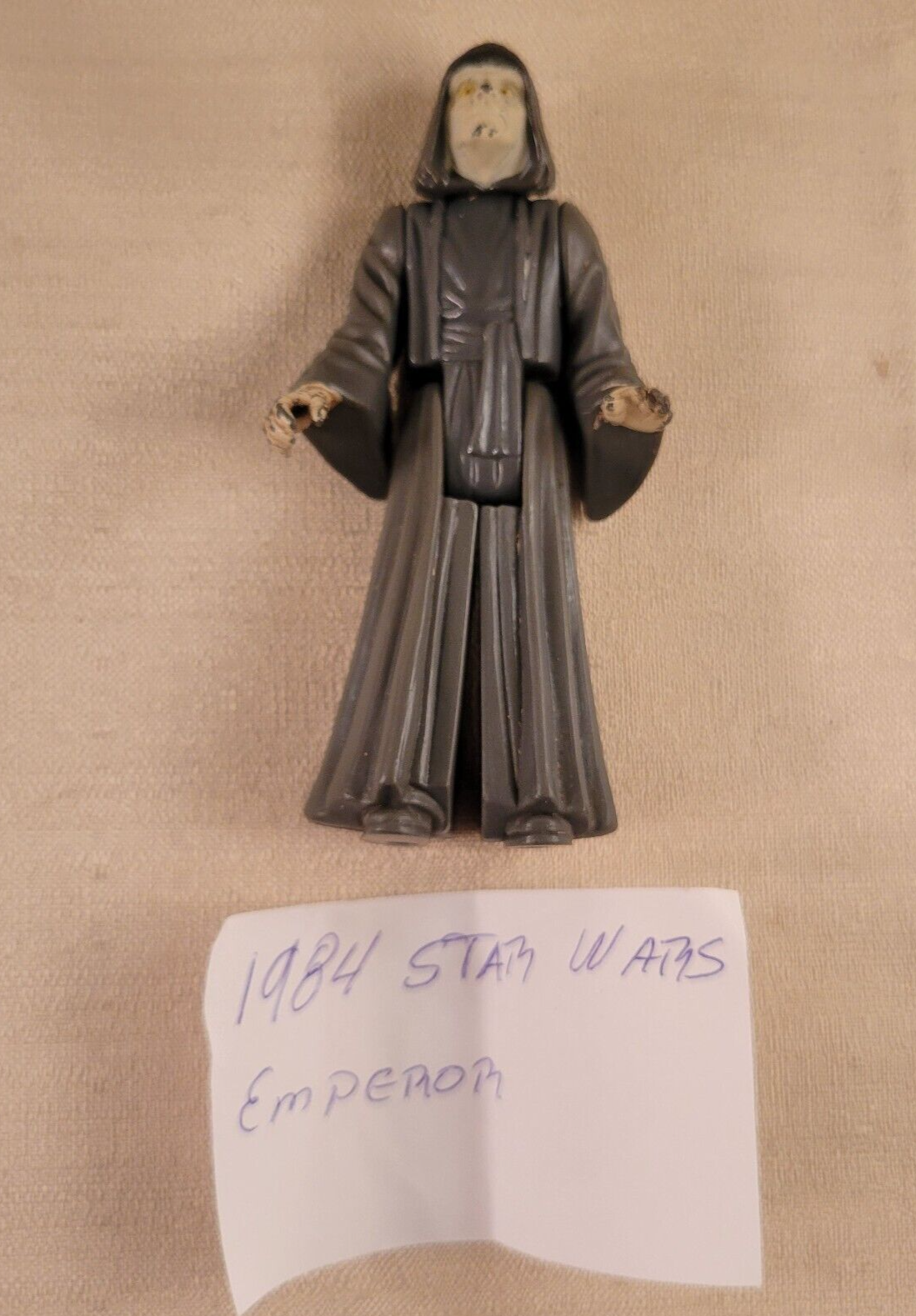1984 Vintage Star Wars THE EMPEROR Action Figure Original Kenner Palpatine