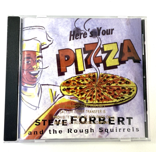 Here’s Your Pizza: Steve Forbert And The Rough Squirrels (CD Promo, 1997)