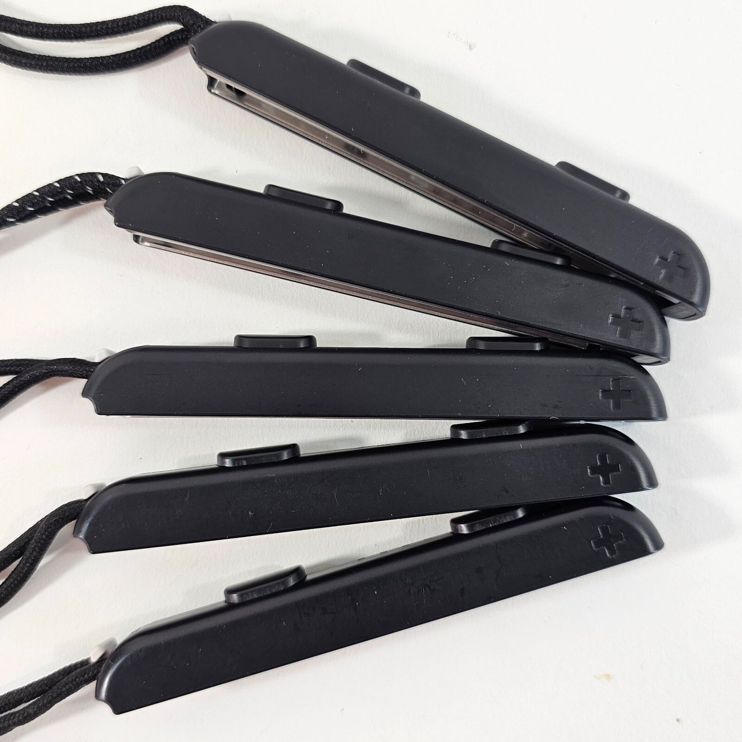 Nintendo Switch Joy Con Remote Black Wrist Straps HAC-014 (Set of 6)