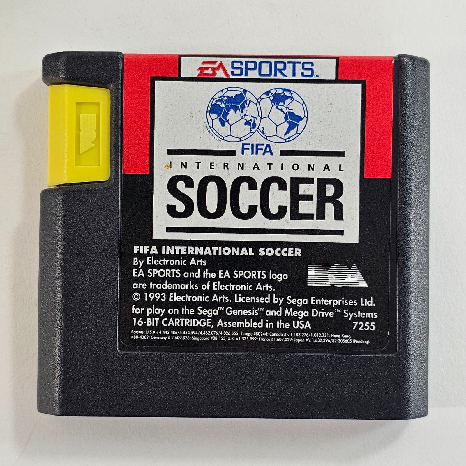 FIFA International Soccer (Sega Genesis, 1993) Game and Case - Tested