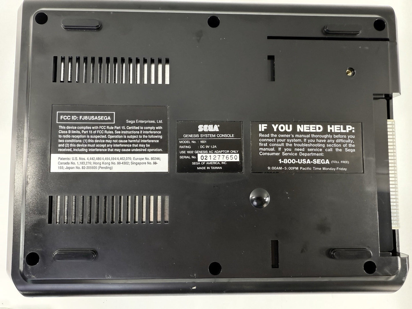 Sega Genesis Model 1 & Sega CD Model 2 with Controller and Accessories - Tested