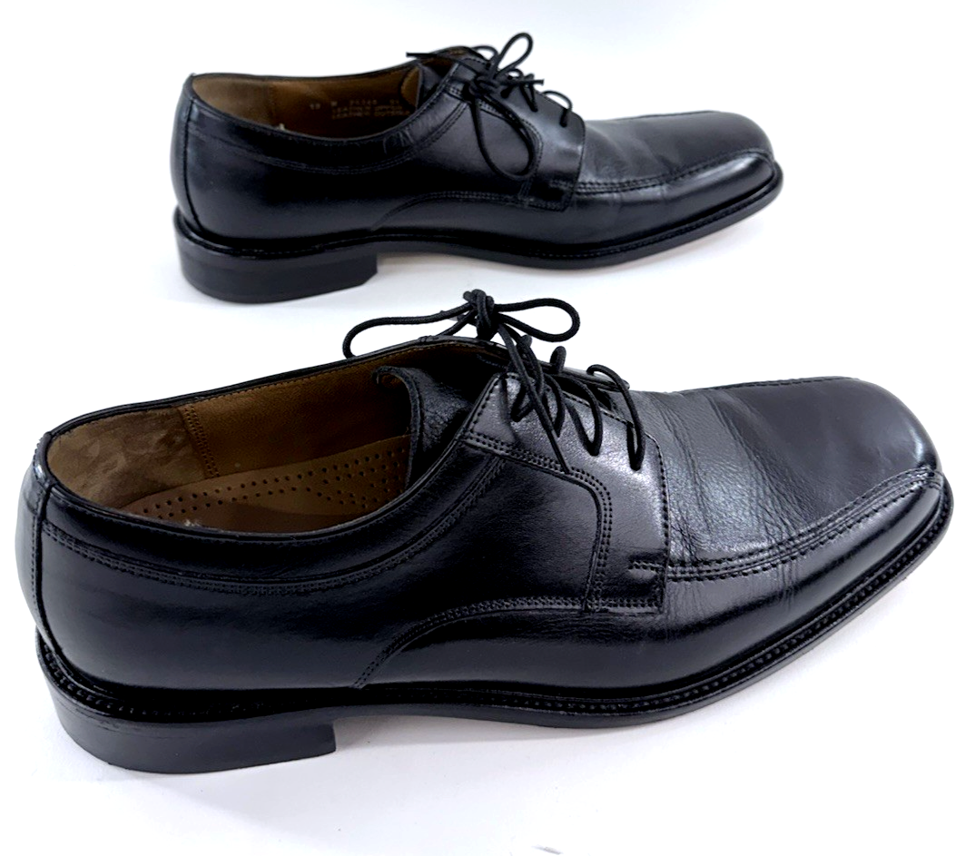 Bostonian Black Leather Men’s Oxford Shoes Size 13 D with Original Box
