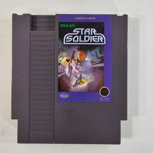 Star Soldier (Nintendo Entertainment System, 1988) Game Cartridge