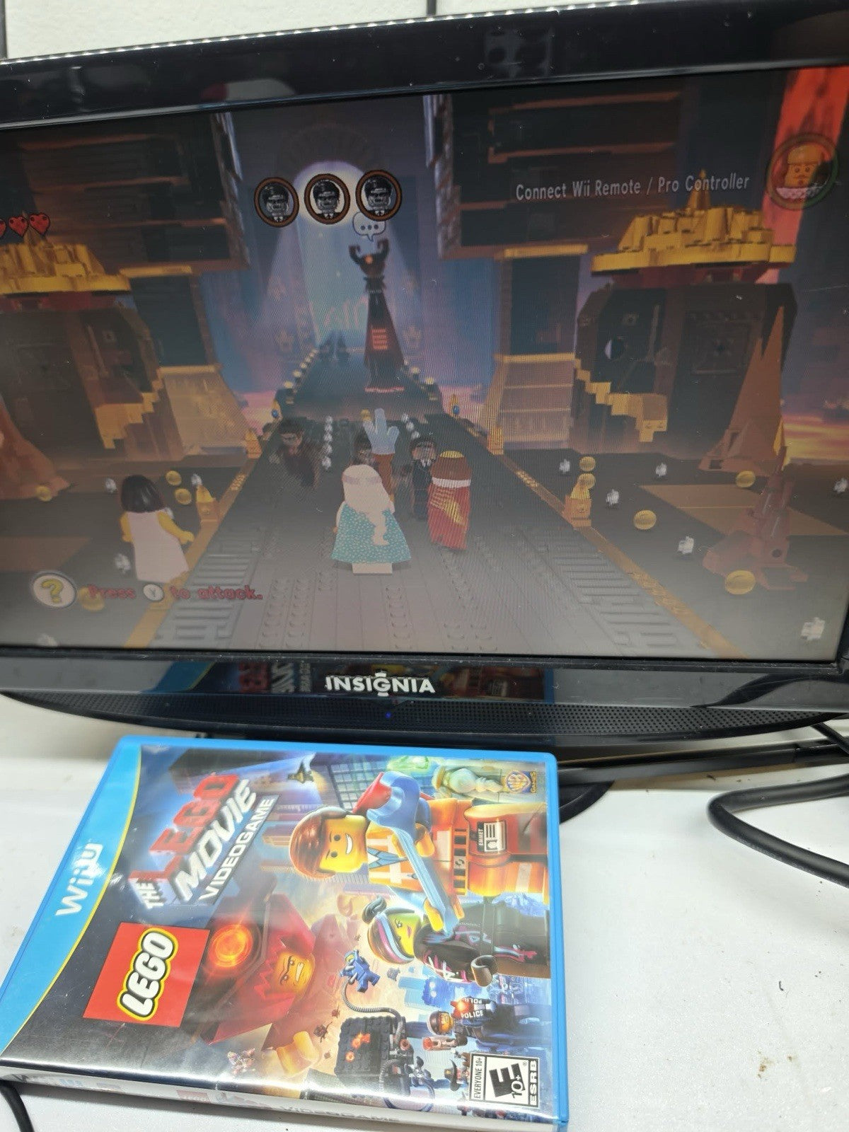 The LEGO Movie Videogame (Nintendo Wii U, 2014) Game Case Manual - Tested