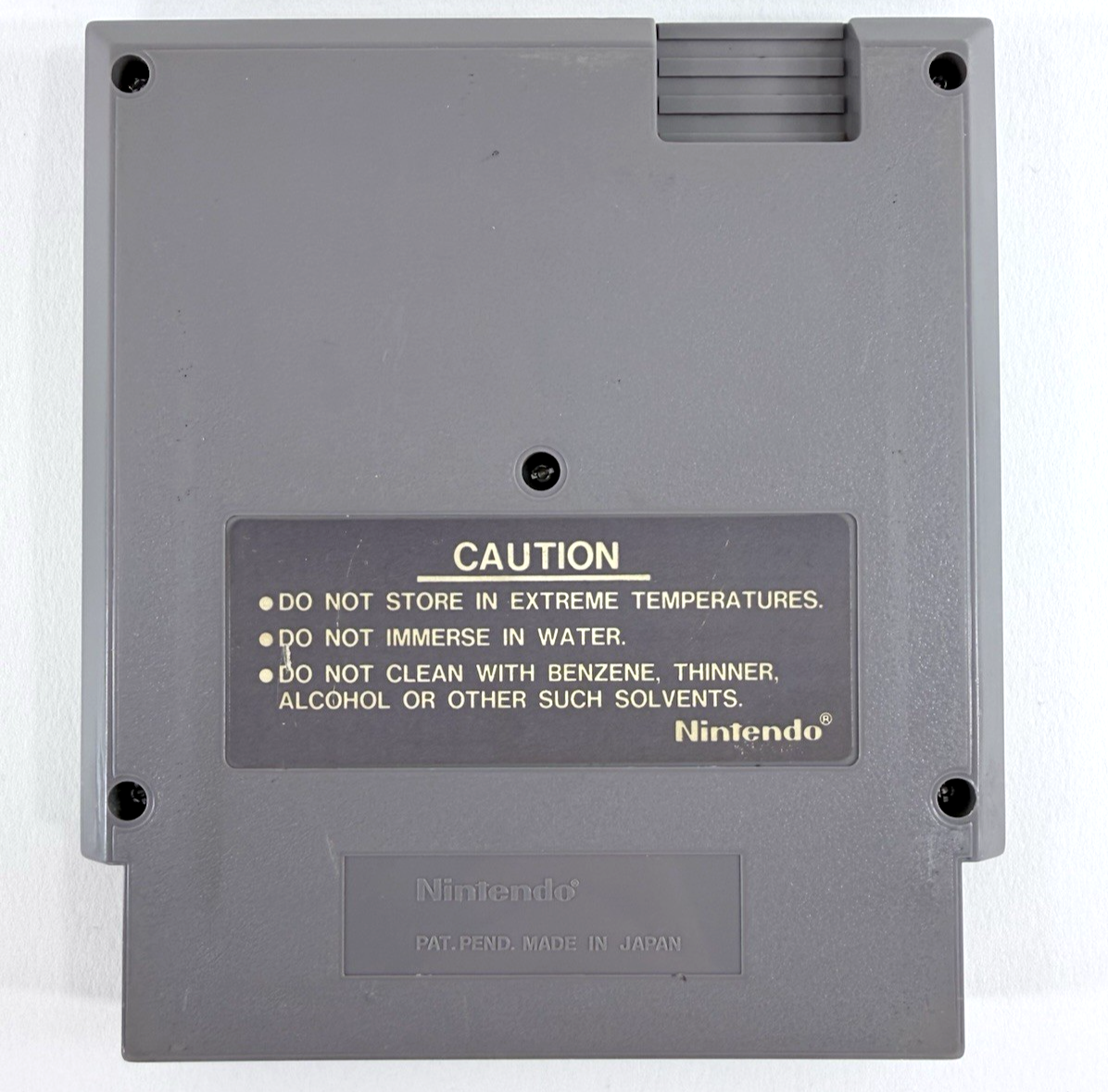 Super Mario Bros. (Nintendo NES, 1985) 5-Screw Game Cartridge - Tested