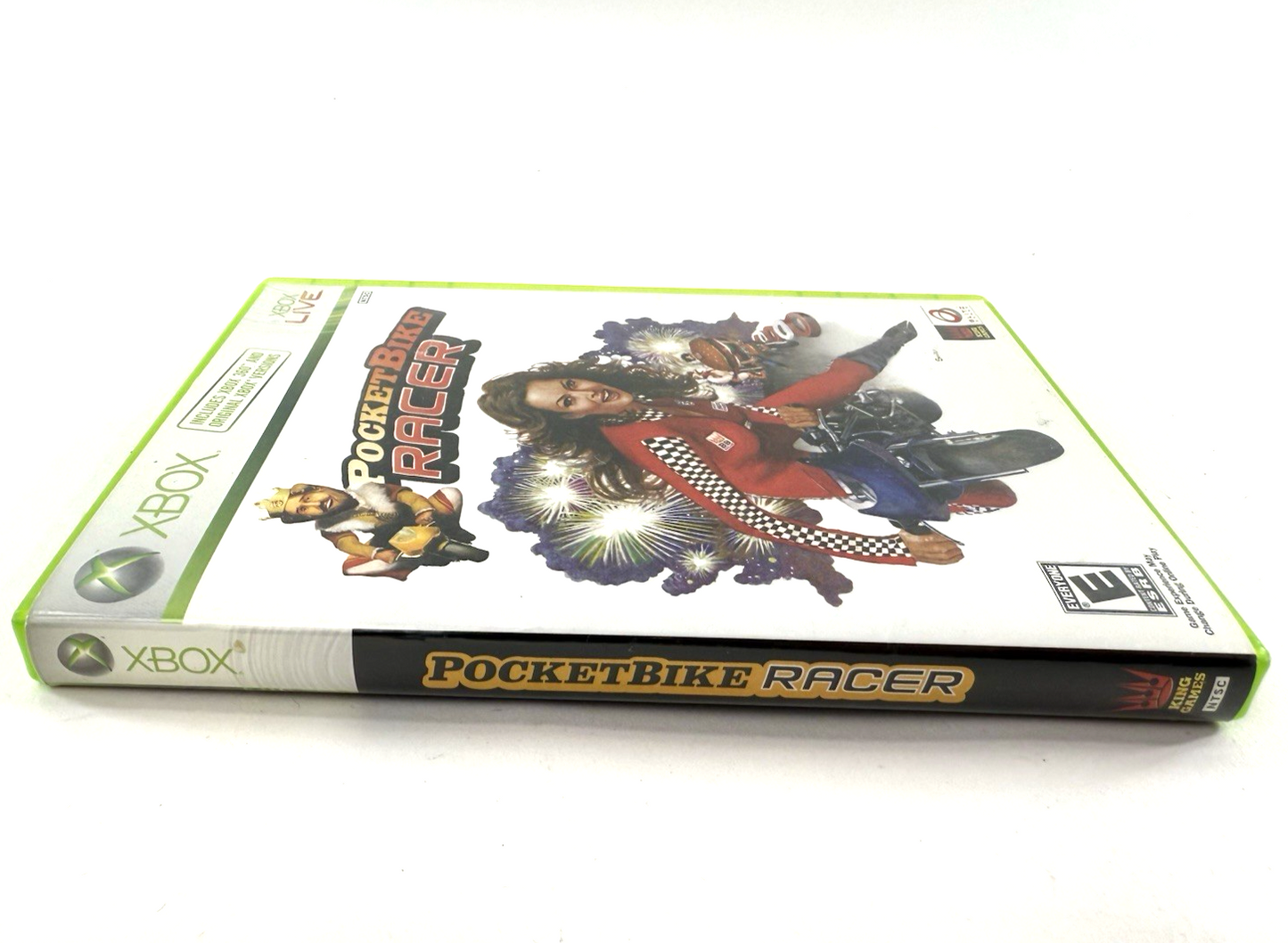 Pocketbike Racer (Microsoft Xbox 360, 2006) Game, Case, Manual - Tested