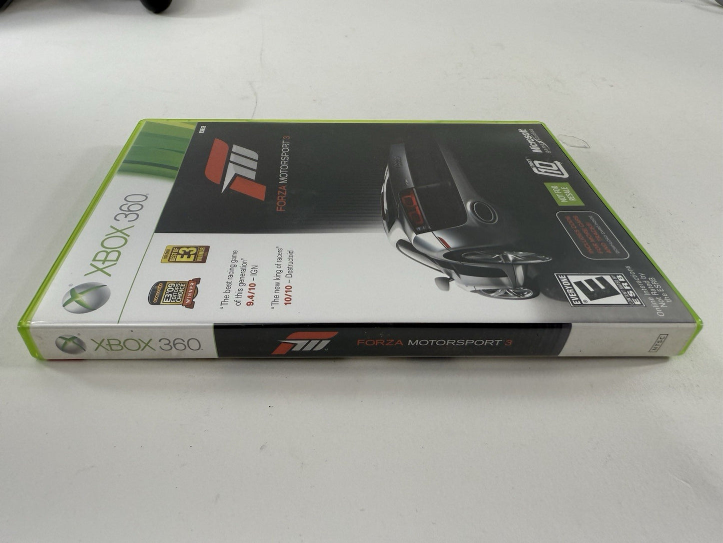 Forza Motorsport 3 (Microsoft Xbox 360, 2009) Game Case Manual Insert - Tested
