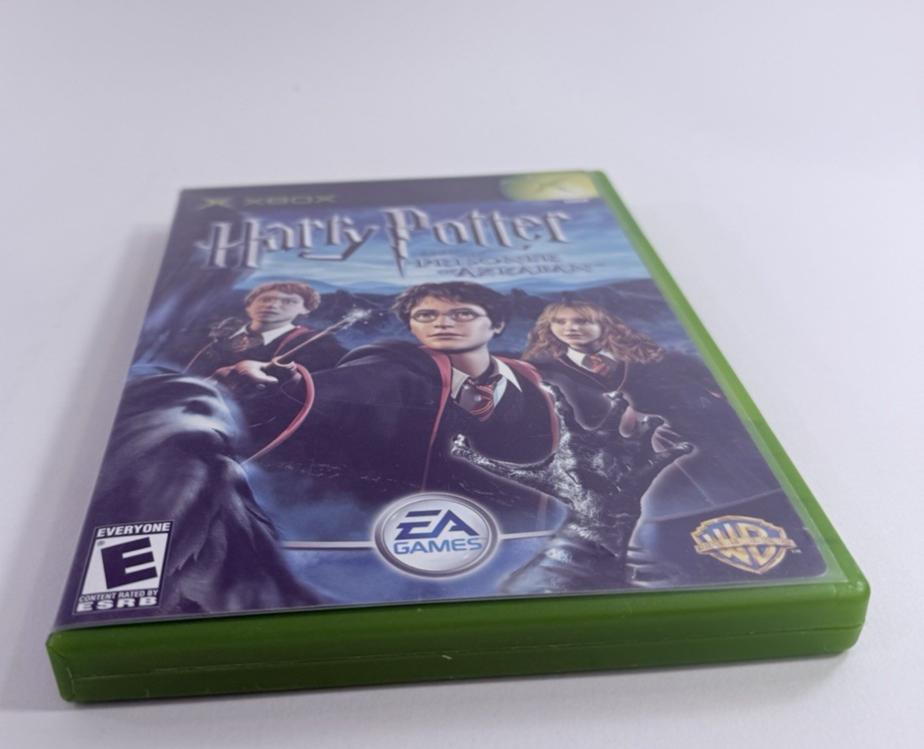 Harry Potter and the Prisoner of Azkaban (Microsoft Xbox, 2004) Game and Case