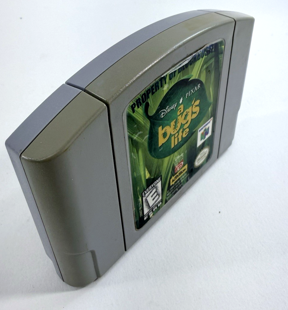 A Bug's Life (Nintendo 64, 1999) Game Cartridge - Tested and Working