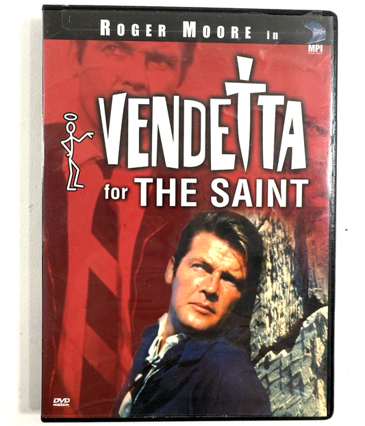 Vendetta for the Saint (DVD, 2004) Roger Moore Film - Tested and Working