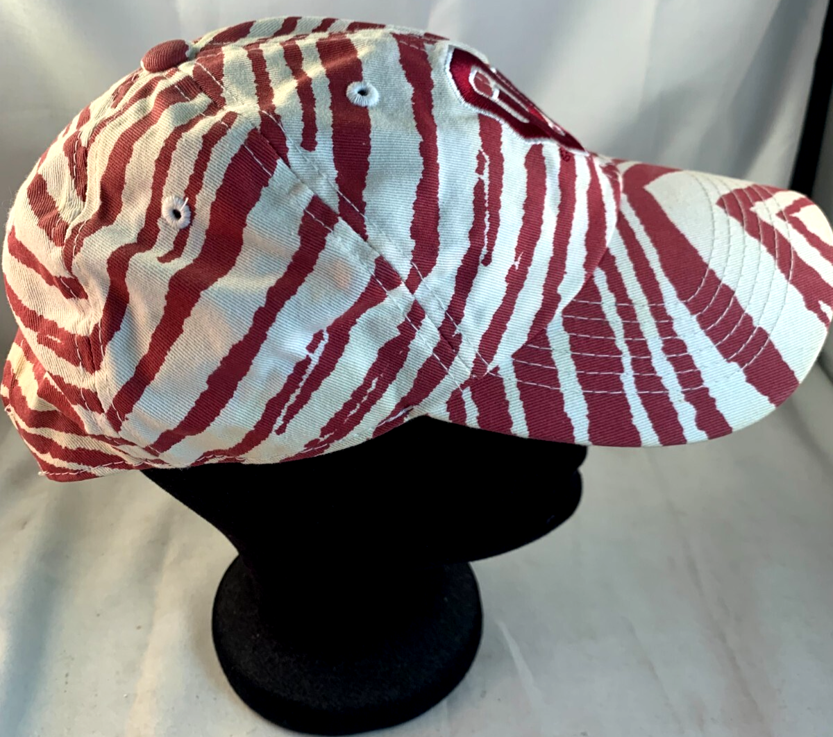 Top of The World Oklahoma Sooners Maroon/White One Size Adjustable Baseball Cap