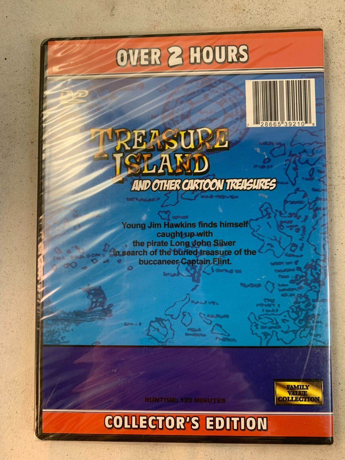 Treasure Island and Other Cartoon Treasures (DVD) NEW