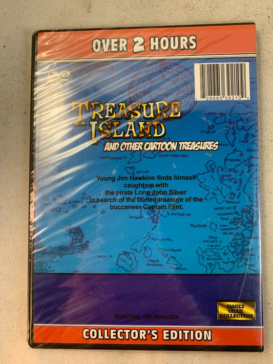 Treasure Island and Other Cartoon Treasures (DVD) NEW