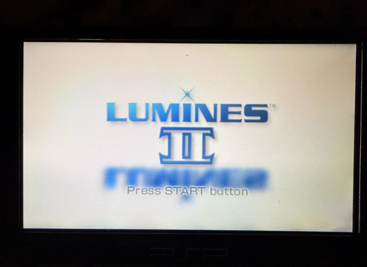 Lumines II (Sony PSP, 2006) Game, Case, Manual, Registration Card - Tested