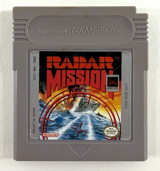 Radar Mission (Nintendo GameBoy, 1990) Game Cartridge - Tested