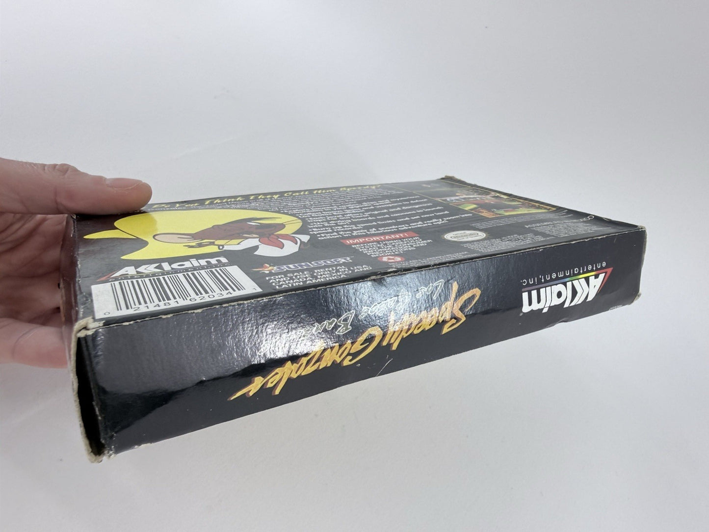 Speedy Gonzales: Los Gatos Bandidos (SNES, 1997) Game Box Manual Insert - Tested