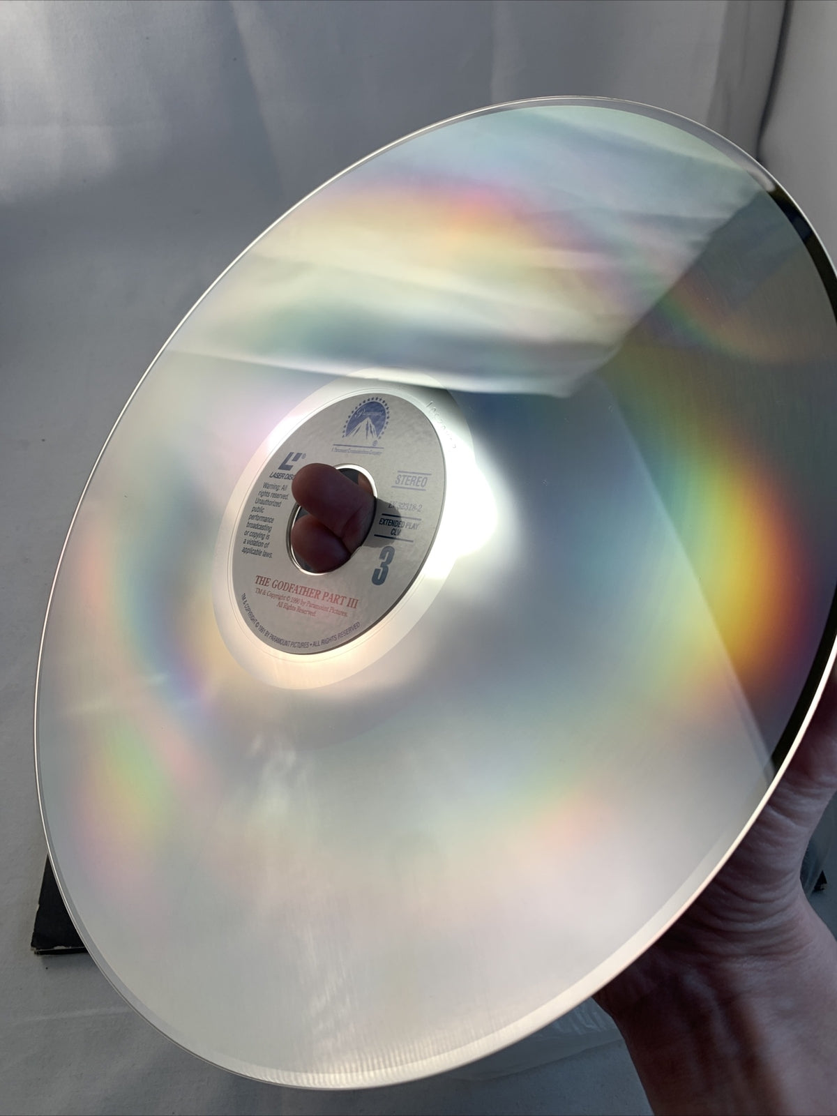 The Godfather Part III 3 Final Director's Cut Laserdisc LD LV32318-2 Laser Disc