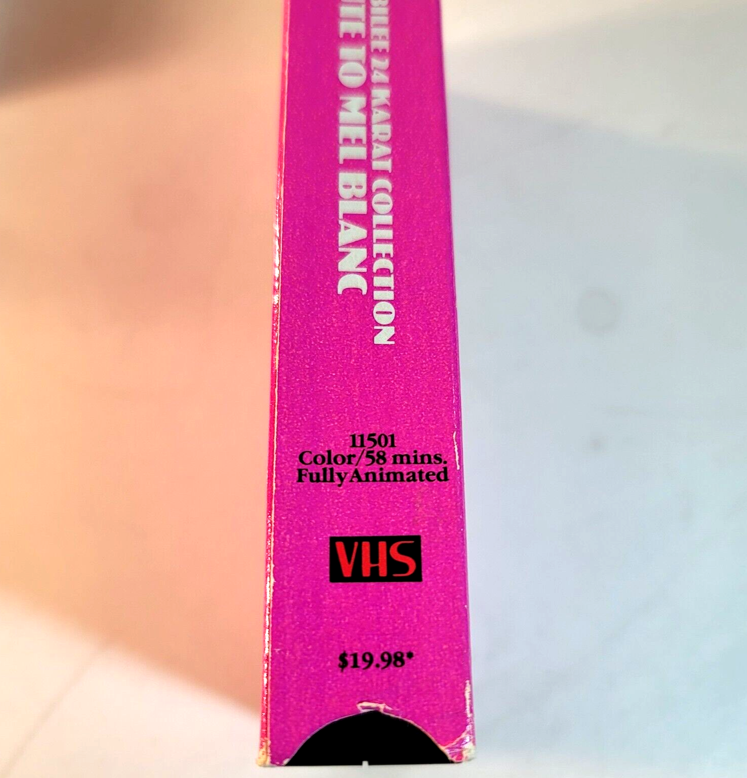 Golden Jubilee 24 Karat Collection (VHS, 1985) Salute to Mel Blanc - Tested